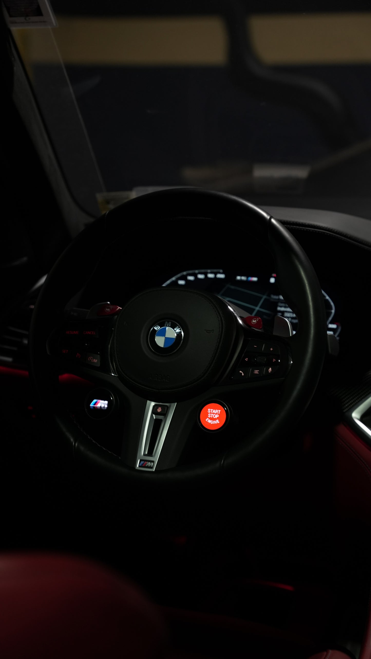 OLED Bmw steering wheel buttons